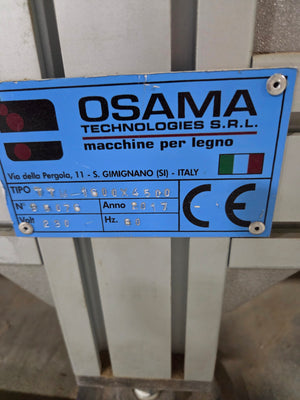 used Osama TTM-1600 Indexing system