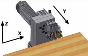 BLITZ 3.0 Drill, Glue and Dowel insert machine