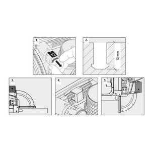 Lamello Tenso P-10, Self Clamping Connectors