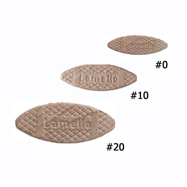 Lamello Original Wooden Biscuit Connector Combination Pack of 1000